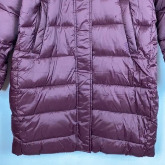 NWT Barbour 8 Weatheram Quilted Coat Burgundy Red - Picture 9 of 14